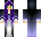 purple haired mage