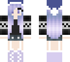 purple santa girl edit
