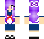 purple yandere girl