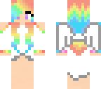 rainbow angel girl