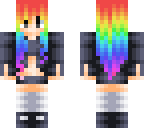 rainbow girl