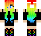 rainbow girl