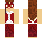 red masquerade dress