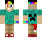 santa creeper boy