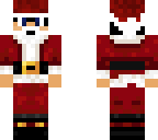 santa with hairs