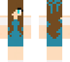 turquoise girl