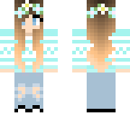 xmas sweater skin