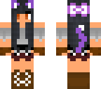 aphmau meif'wa with a bow