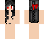 black briad with red eyes