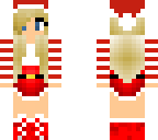 blond christmas girl