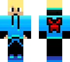 blond water boy