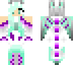 blue and purple enderdragon