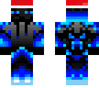 blue ender guy christmas