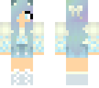 blue girl