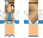 blue girl