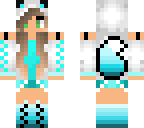blue wolf girl