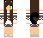 cat girl with different colored eyes