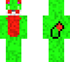 christmas colored fox