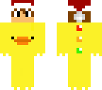 christmas ducky dino