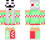 christmas masked girl