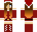 cute girl christmas skin updated