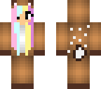 cute pastel reindeer