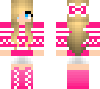 cute pink sweater girl