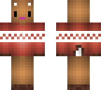 deer with sweater