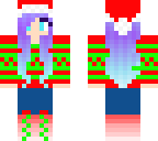 festive girl