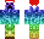 festive rainbow creeper