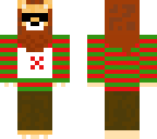 festive winter lion