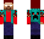 flaming herobrine