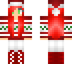 girl redchristmas