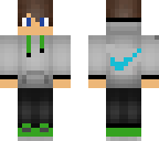 green blue nike boy