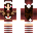 kawaii reindeer sweater girl