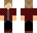 laurance black and red checkered fixed