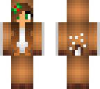 like reindeer skin girl