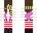 my christmas skin reupload with  hufflepuff scarf