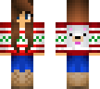 polar bear sweater girl update