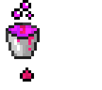 purple buket