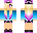 purple tomboy girl