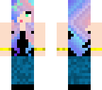 rachy28 rainbow hair