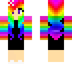 rainbow girl