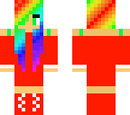 rainbow hair christmas