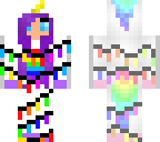 rainbow unicorn christmas girl