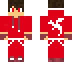 red christmas dragon
