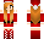 red hair christmas girl