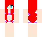 redhead swimsuit
