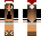 santa hat girl skin