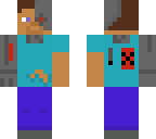 simple cyborg steve